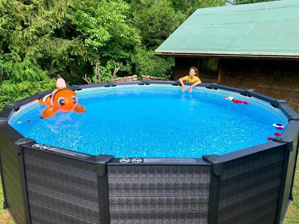 Adventure Cottage With Pool And Big Garden Μπλεντ Εξωτερικό φωτογραφία